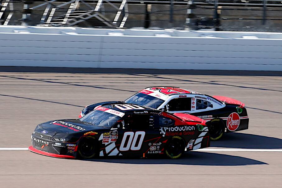 But a late-race, on-track incident with another playoff contender pushed him back to 11th. But a late-race, on-track incident with another playoff contender pushed him back to 11th.